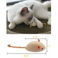 thumbnail image 3 of Juguete de felpa para gatos Fashion's Talk, relleno de hierba gatera, paquete de 18, 3 of 7