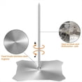 thumbnail image 3 of Brocheta para Barbacoa de Acero Inoxidable con Base Vertical para Asar Carne, Ideal para Parrillas de Interior y Exterior., 3 of 5
