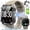 W70PRO-Khaki, variant on Blackview 1.45-inch Military Smartwatch for Men,Answer/Make Calls/100+ Sport Modes,Waterproof,Smart Watch compatible with Android IPhone Devices,Black