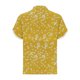 thumbnail image 4 of Camisas de Manga Larga para las Mujeres Verano Casual Floral Estampado Manga Corta Medio Botón V Cuello Blusa, 4 of 5