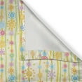 thumbnail image 4 of Ambesonne Floral Valance Pack of 2, Colorful Cartoon Style, 54"X18", Multicolor, 4 of 5