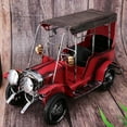 thumbnail image 4 of Retro Iron Vintage Car Shape Home Living Room Office Desk Store Decoration Craft, 4 of 7