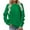 Army Green, variant on Womens Sweatshirt Oversized Women's Tops Casual Plus Size Long Sleeve Blouses Women's Blouse My Items Saved for Later