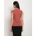 thumbnail image 2 of Rajnandini Women's Mauve Pink Sleeveless Western Top (ROLY02B-XL), 2 of 5