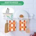 thumbnail image 4 of Yayeee Pot Holders Kitchen Heat Resistant with Pocket 7"x9.8" Cotton Oven Cooking Hot Pads, Beige Geometric Circles, 4 of 7