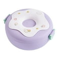 thumbnail image 2 of Kitchen Storage Containers Donut Lunch Box Cute Large Capacity Divided Complementary Food Box Portable Student Lunch Box with Lid, 2 of 9