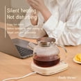 thumbnail image 4 of Electric Coffee Mug Warmer Cup Heating Pad Milk Tea Warming Coaster 3 Speed Constant Temperature Home Office Thermostatic Mat ,Fast Heating, 4 of 7