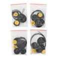 thumbnail image 2 of Cordones Sin Atar, Tamaño L, Hebilla Automática Giratoria, Cordones Para Zapatos, Negro, 4 Juegos Antideslizantes Para Zapatos Casuales, 2 of 7