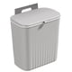 thumbnail image 2 of Cubo de Basura de Cocina, Puerta de Armario para el Hogar, Cubierta Deslizante Colgante, Cubo de Almacenamiento, Cubo de Basura, Cubo de Basura Montado en la Pared, Gris, 2 of 10