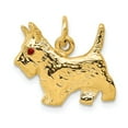 thumbnail image 1 of FB Jewels 14K Yellow Gold Scottie Dog Charm, 1 of 3