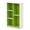 White-Green, variant on Pemberly Row Engineered Wood 5-Cube Reversible Open Shelf in White/Light Blue