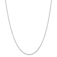 thumbnail image 1 of 0.9 mm x 16 in. 14K White Gold Cable Chain, 1 of 1