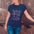 thumbnail image 3 of I Am a February Girl T-Shirt - Faith-Inspired Tee for Women - Great Christian Birthday Gift, 3 of 4
