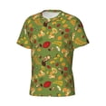 thumbnail image 3 of Rocae Squirrel And Fox In The Forest for Men's Moisture-Wicking Crew Tee - T-Shirt for Sports, Outdoor Activities, and Casual Wear, 3 of 9