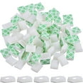 thumbnail image 4 of YUEHAO Office and Craft and Stationery 100 Pieces Self Adhesive Cable Clips Wire Clips Cable Management Cable Tie Wire management string clip White, 4 of 6