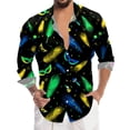 thumbnail image 2 of PMUYBHF T-Shirt Imprimé 3D Numérique pour Hommes Manches Courtes Col Rabattu 3271 TG, 2 of 5