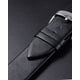 thumbnail image 4 of Genuino Cuero Correa 12mm Ancho, Liso Plano Cuero Reloj Correa para Hombre y Mujer, Negro, 4 of 7