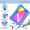 thumbnail image 2 of elitegadget Case for TCL Tab 8V/Tab 8 LE/Tab 8 Plus/Tab 8 WiFi/Tab 8 SE (9137W, 9132X, 9138S, 6048E, 91232X1) - Shockproof Lightweight Protective EVA Kids Kickstand Cover Case + 1 Stylus (Blue), 2 of 6