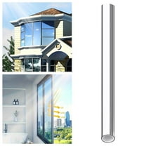 Bxaolu One Way Window Privacy Film, Window Tint for Home, Reflective Window Film Sun Blocking Window Covering Tinting Film, 20 X 79 inch, Silver