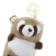 thumbnail image 3 of Llavero decorativo para bolso, colgante para teléfono, llavero de mapache de peluche, 3 of 5