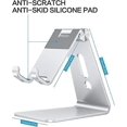 thumbnail image 3 of Dww-argent-support Tlphone, Support Tlphone Bureau Multi-angles Rglable, Support Tlphone Portable En Aluminium Compatible Avec Iphone 13 Pro/13/12 Pro, 3 of 5