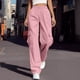 thumbnail image 1 of WILLBEST Pantalones Casuales para Mujer para Uso Diario y Deportes: Cómodo Diseño de Pierna Recta con Cintura Elástica y Bolsillos Funcionales. Mediana, 1 of 6