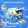 thumbnail image 3 of Super Wings Saison 7 Nouvelle Mini Base de Super Pets Transformable en Ensemble de Jeu d'Autobus en Avion avec Super Pet Jett et Jouets de Jeu de Rôle Vertigineux pour Enfants Cadeaux pour Filles Garçons 3+, 3 of 7
