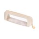 thumbnail image 5 of Bolsa organizadora de brochas de maquillaje transparente con cremallera, soporte impermeable para brochas de maquillaje Blanco, 5 of 9
