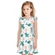 thumbnail image 1 of Balery Turtles And Seahorses Camisón de princesa para niñas, pijama de algodón con mangas abullonadas, suave y bonito.-Medium, 1 of 6