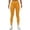 Yellow, variant on Riforla Womens Leggings Seamless Scrub Wash Quick Drying Waist High Waist Peach Lift Fitness Running Yoga Women's Pants Black S
