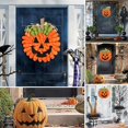 thumbnail image 4 of Guirnalda De Calabaza De Halloween Guirnalda Decorativa Colgador De Puerta Para Decoración De Halloween Inevent HA037438-00, 4 of 6