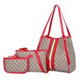 thumbnail image 3 of Sac Fourre-Tout Trois Pièces Imprimé Mode pour Femmes BG04001, 3 of 4