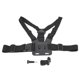 thumbnail image 5 of Soporte de Correa para el Pecho Ecomeon Elástico Ajustable para Accesorios de cámara de Acción color negro, 5 of 6