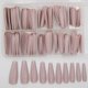 thumbnail image 2 of 30 clips de acero inoxidable para pelucas para extensiones de cabello, peines para peluquín, 9 dientes, 1.260 in, 0.04 oz/pc (marrón oscuro), 2 of 4