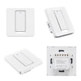 thumbnail image 1 of Zigbee Smart Key Switch 600W 86 Type 1-2-3 Way Panel Cell Phone Control Voice, 1 of 9