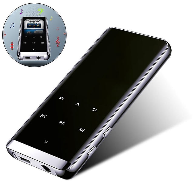 Mp3 Player With Bluetooth, Touchscreen Mp3 Player With Speaker, Portable Hifi Sound Mp3 Music Player With Bluetooth, Voice Recorder, E-book, Supports