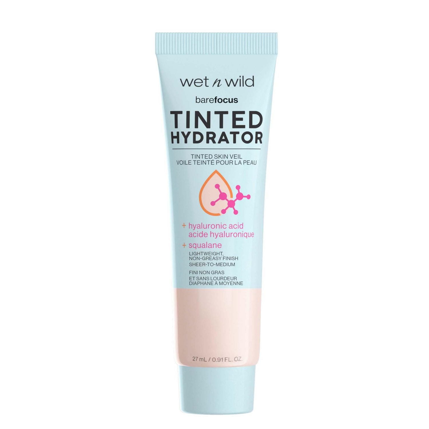 BARE FOCUS TINTED HYDRATOR - PORECELAIN, tinted hydrator