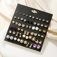 thumbnail image 6 of DESIGNICE Earring Set,Alloy Earring Sets for Women,Simple Diamond Setting Cute Earrings,Hypoallergenic Earrings for Daily Commutes,Dates,Dinner Parties,30Pairs, 6 of 7