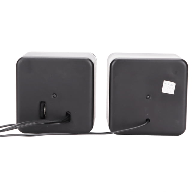 Speaker,Mini Cube USB Stereo PC Computer Speaker Computer Speaker Streamlined Design
