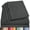 Dark Grey, variant on 6 Piece Premium Bamboo Sheet Set, Deep Pockets, 50 Colors, 2200 Count, Soft