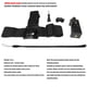 thumbnail image 5 of Yuarrent Diadema Soporte para teléfono Accesorios Soportes fijos Fijador para teléfono móvil Soporte para teléfono Correas para la cabeza carpas, 5 of 6