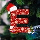 thumbnail image 4 of Adornos colgantes, colgante, colgante de decoración, llavero, colgante de decoración de árbol de Navidad de 26 letras, decoración navideña personalizada de bricolaje, decoración colgante para árbol de, 4 of 5