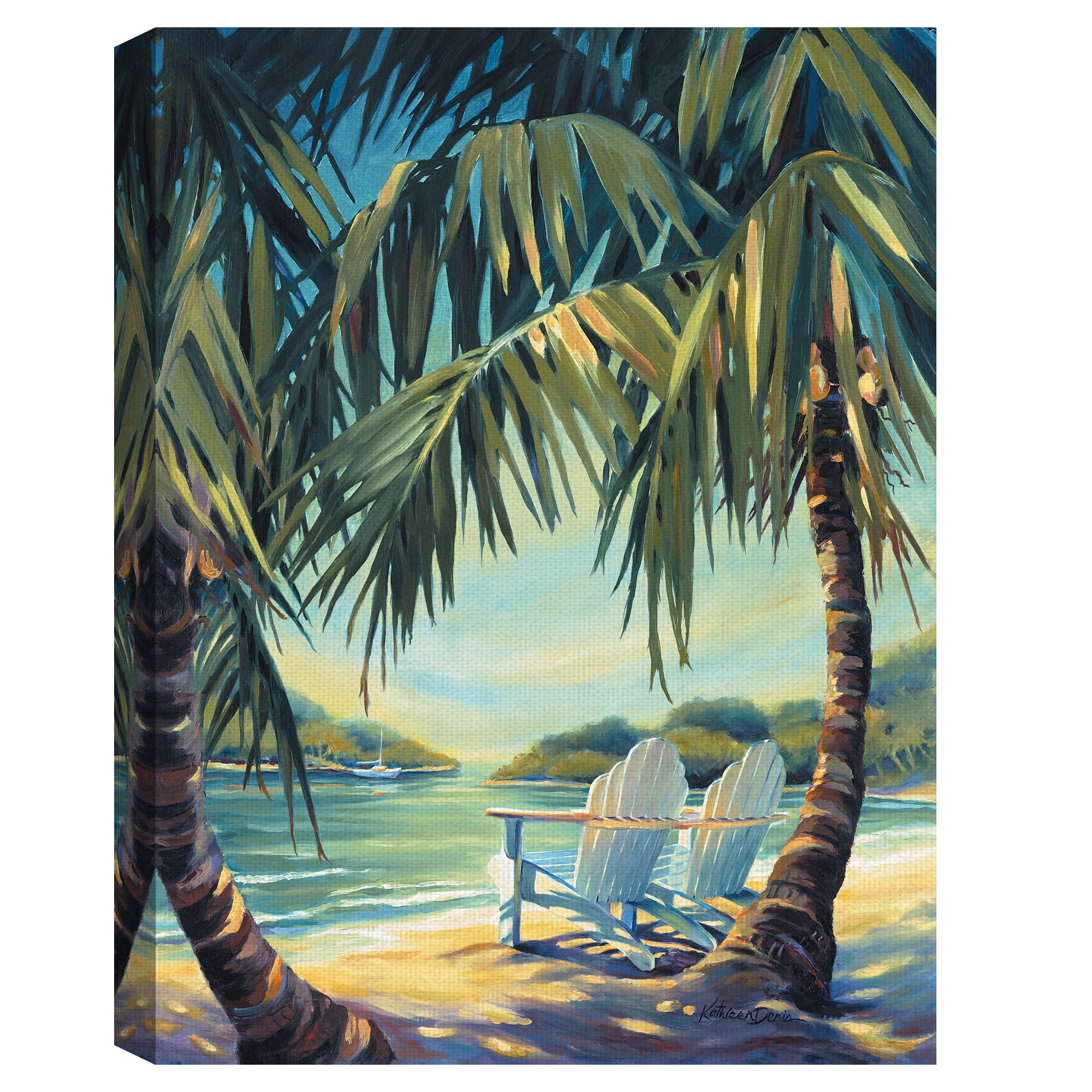 Masterpiece Art Gallery Hideout II Ocean By Kathleen Denis Canvas Art Print 30" x 40"