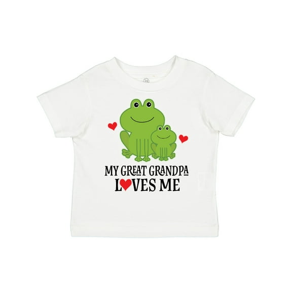 Inktastic My Great Grandpa Loves Me Boys Boys Toddler T-Shirt