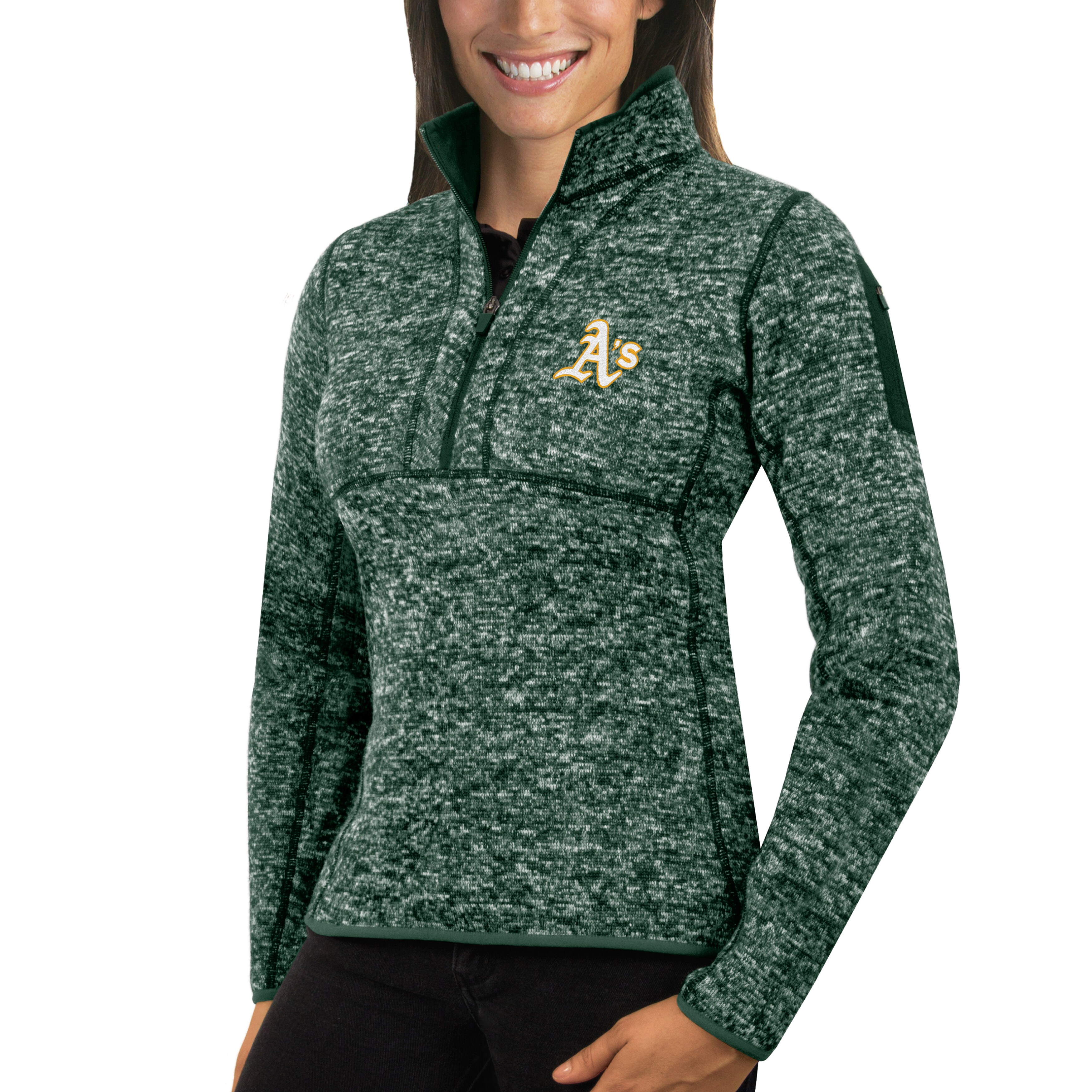 athletic half zip pullover