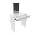 thumbnail image 2 of Tocador Vanity Multifuncional Blanco con Espejo y 1 Cajón PE2022.0001, 2 of 12