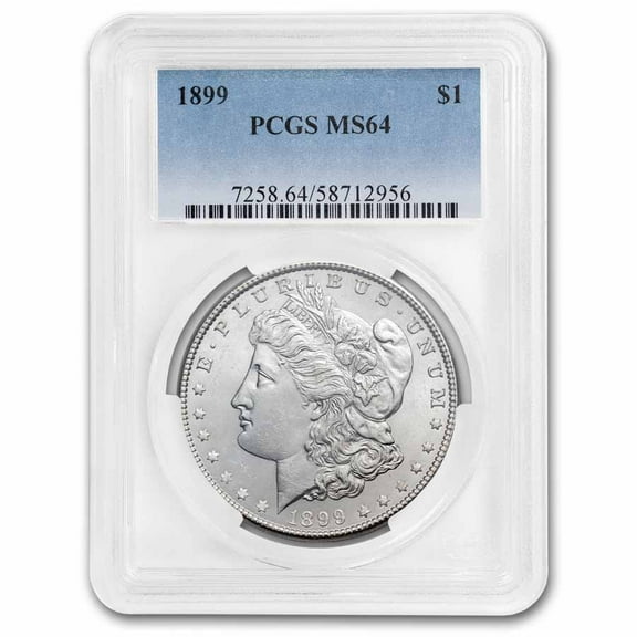 1899 Morgan Dollar MS-64 PCGS