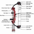 thumbnail image 3 of Compound Bow Archery kit for Youth & Beginner, Right Handed,19”-28” Draw Length,15-29 Lbs Draw Weight, 260 fps, Lightweight Design, 3 of 7