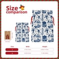 thumbnail image 3 of Naloa Skiing Enthusiast Drawstring Christmas Bags, 3D Xmas Gift Bags, Christmas Wrapping Bags, Xmas Goodie Bags, Treat Pouch Bags, Party Favor Bags-Medium, 3 of 9