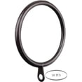thumbnail image 2 of Meriville 14 pcs Oil-Rubbed Bronze 2-Inch Inner Diameter Metal Curtain Rings with Eyelets, 2 of 2
